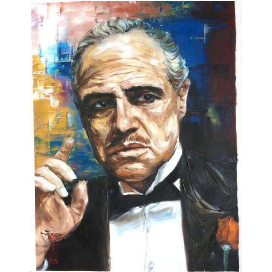 Godfather Sayılarla Boyama Seti