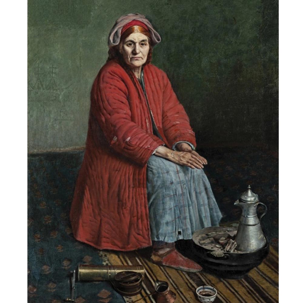 Halil Paşa Yaşlı Halayık Sayılarla Boyama Seti
