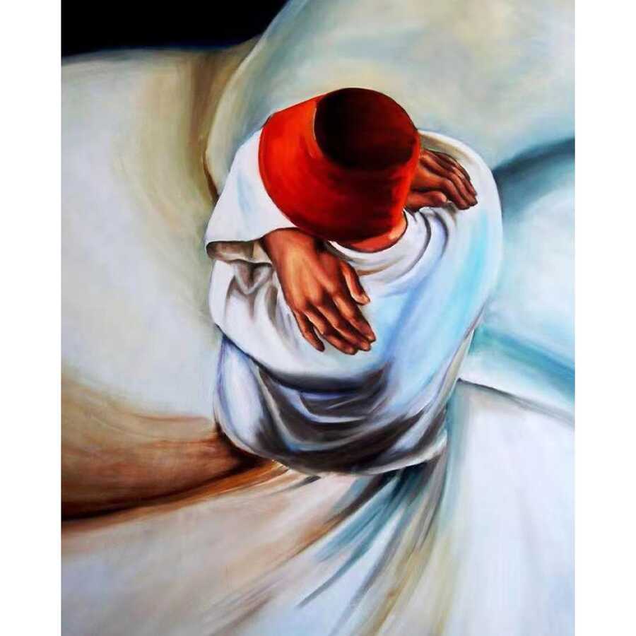 Mevlana Sayılarla Boyama Seti