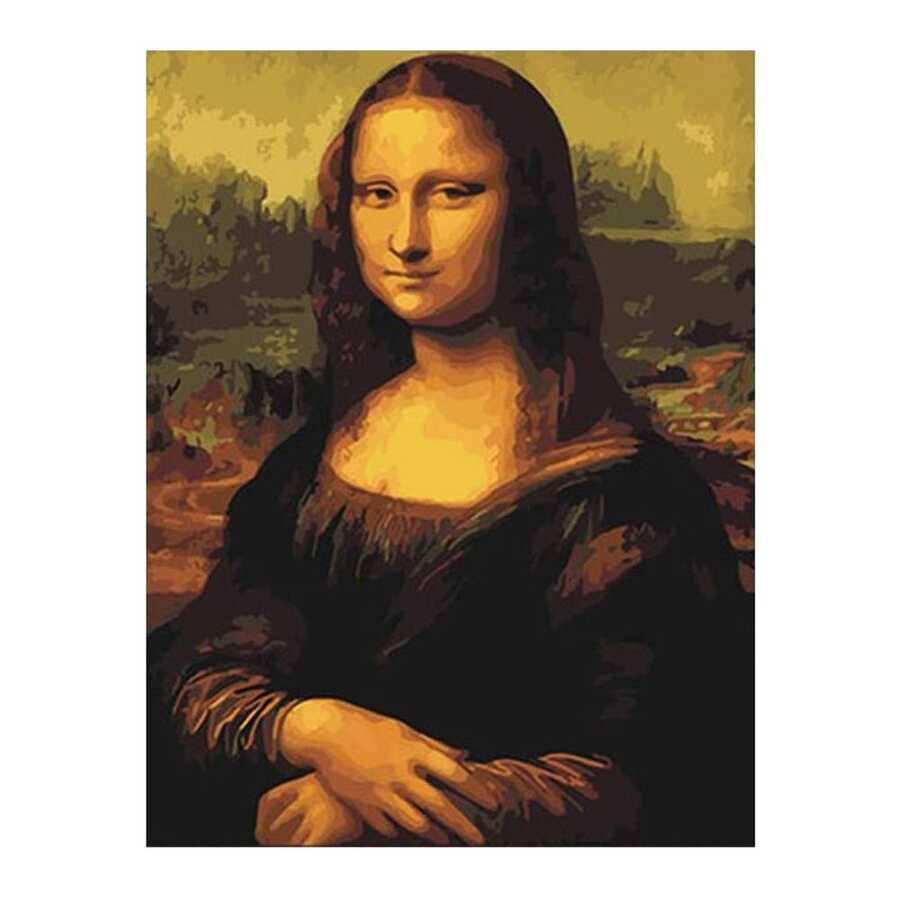 Leonardo da Vinci Mona Lisa Sayılarla Boyama Seti