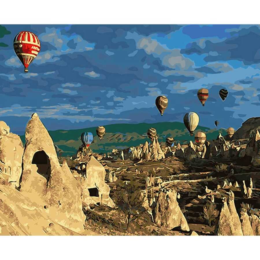 Peri Bacaları ve Balon Sayılarla Boyama Seti