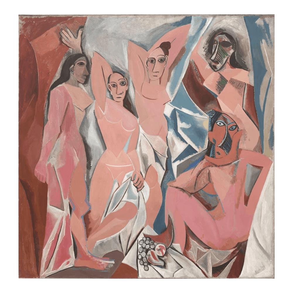 Picasso Avignonlu Kızlar Sayılarla Boyama Seti