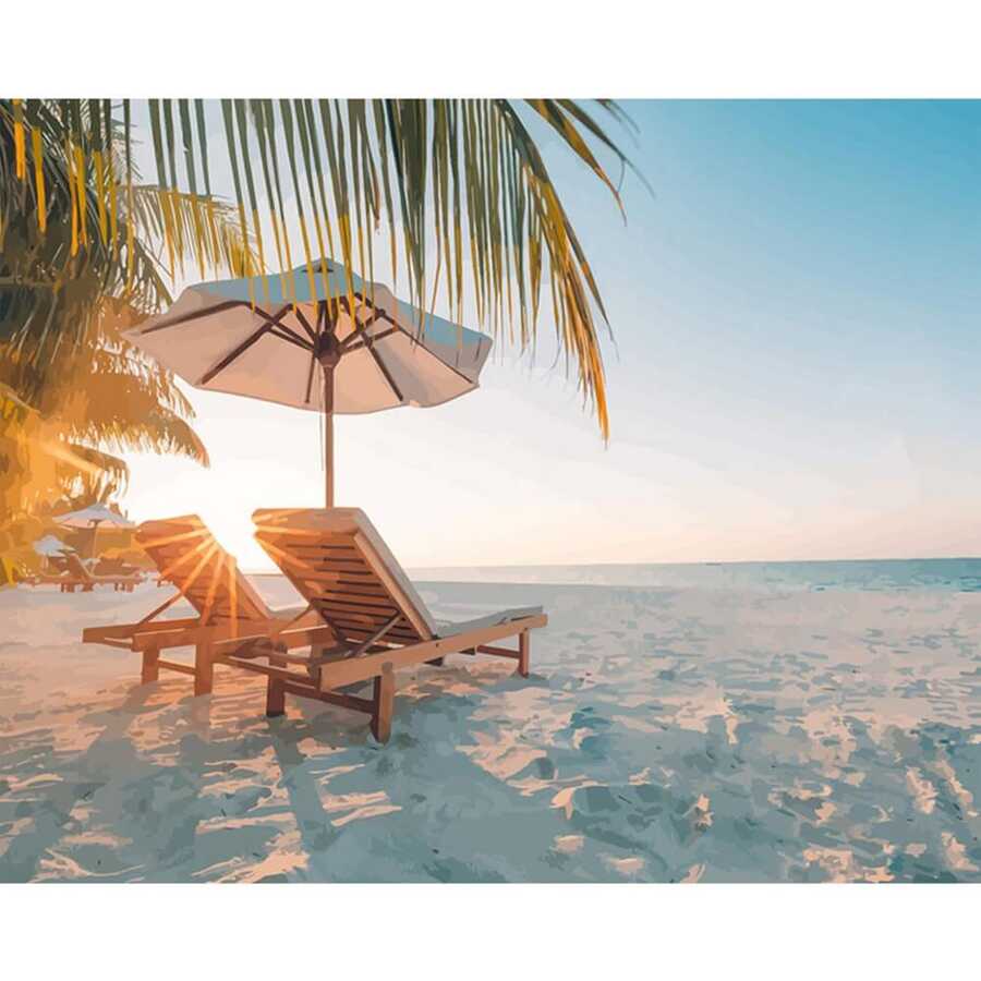 Tatil Hayatı Sayılarla Boyama Seti