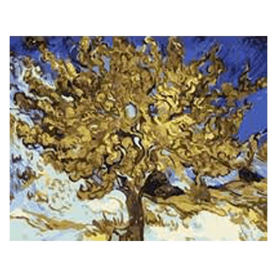Van Gogh Ağaç Sayılarla Boyama Seti