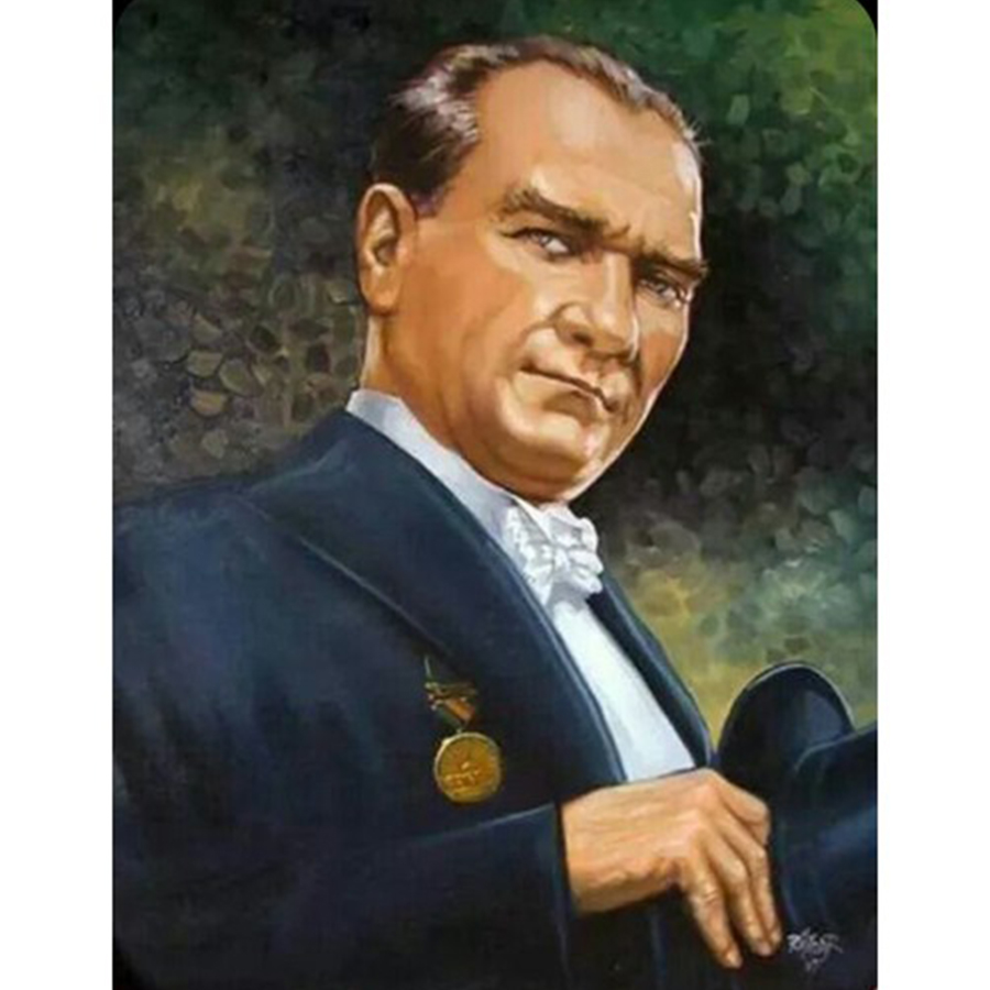 Atatürk Sayılarla Boyama Seti