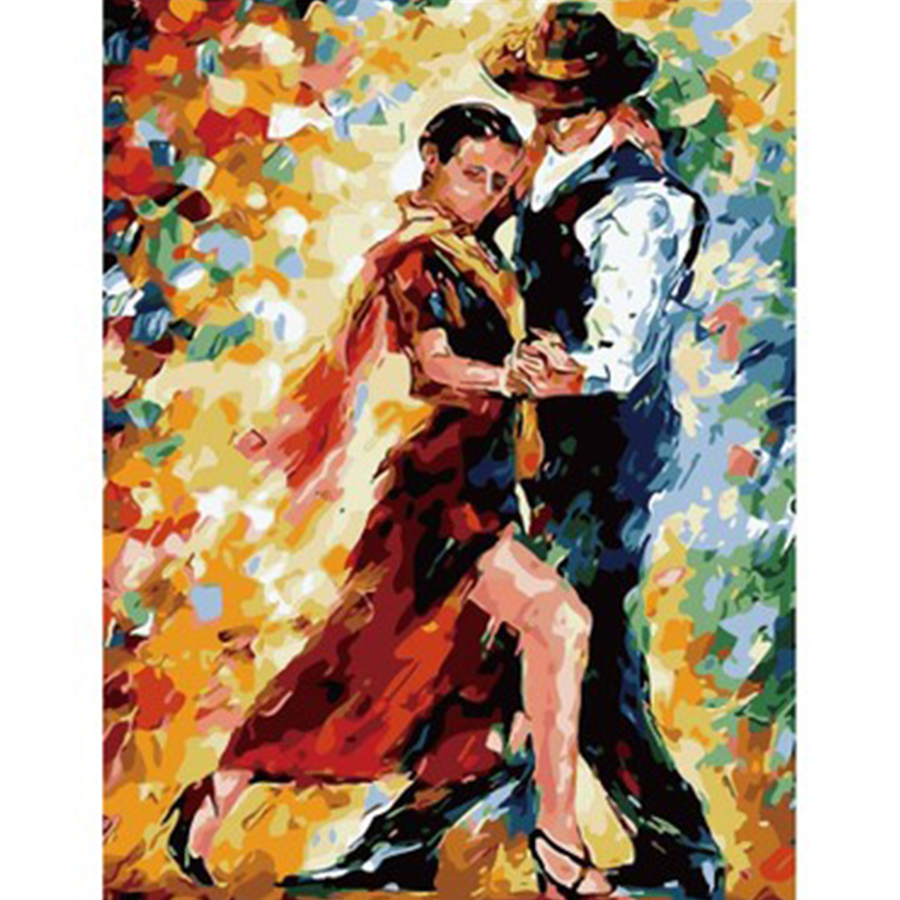 Ateşli Tango Sayılarla Boyama Seti