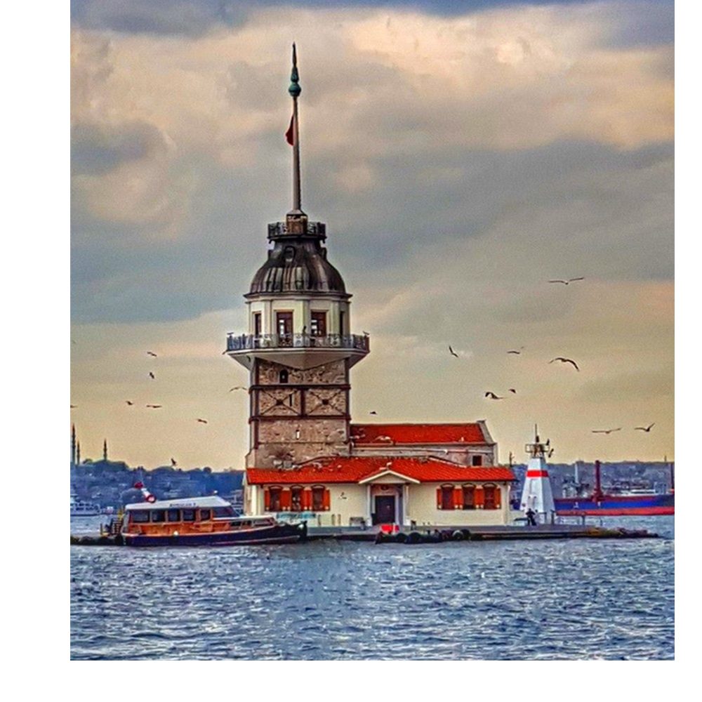 Kız Kulesi 2 Sayılarla Boyama Seti