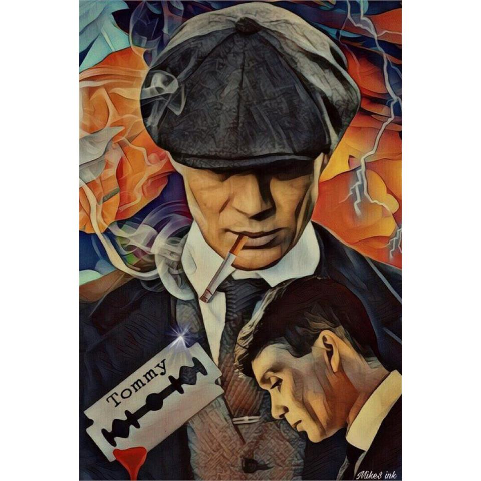 Thomas Shelby Sayılarla Boyama Seti