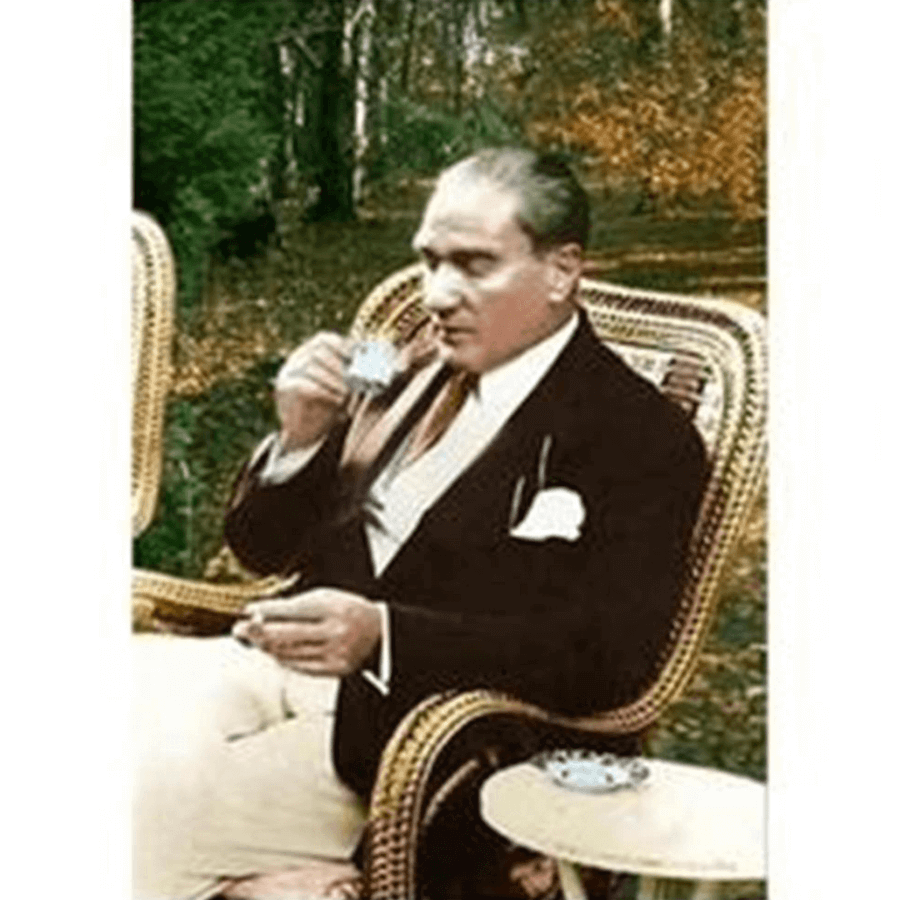 Atatürk Kahve Keyfi Sayılarla Boyama Seti