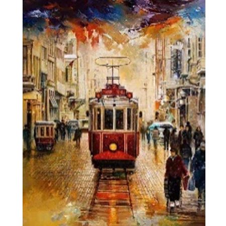 Kadıköy Tramway Sayılarla Boyama Seti
