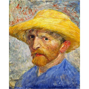Van Gogh Portre Sayılarla Boyama Seti