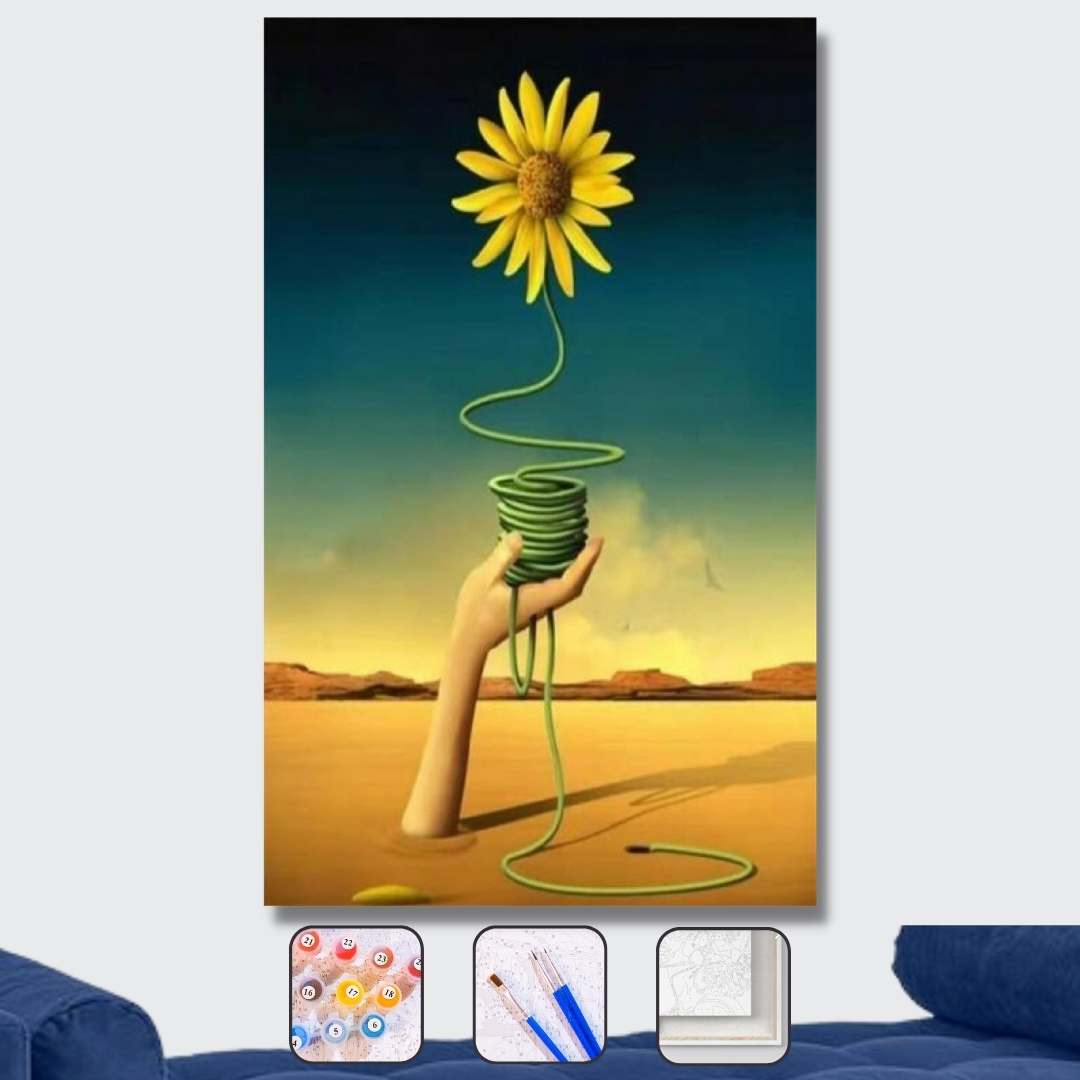 Hapy Hoby Arnika Sayılarla Boyama Seti Çerçeveli 40x50cm