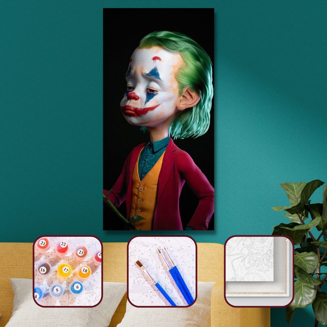 Küçük Joker Sayılarla Boyama Seti