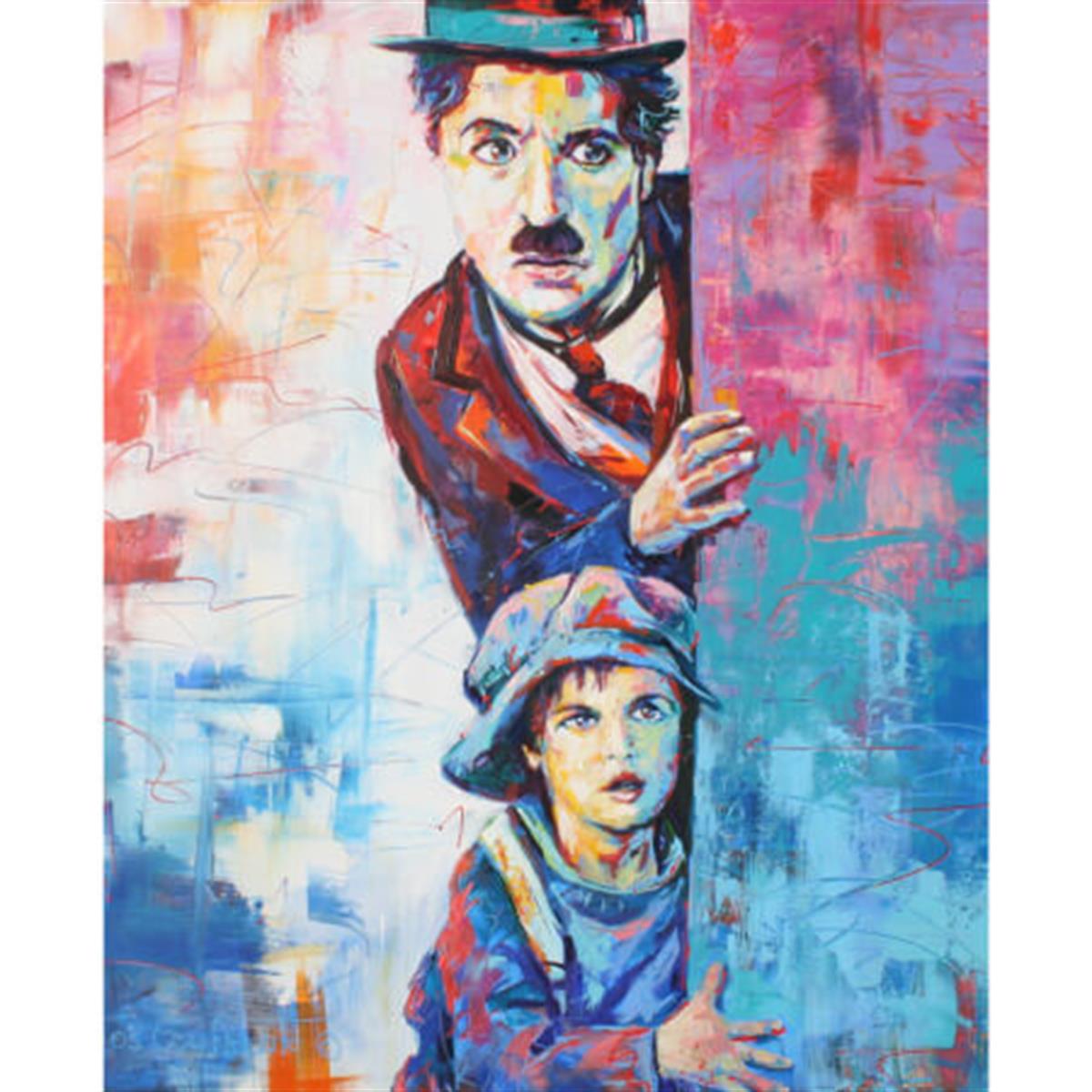 Charlie Chaplin Efsanesi Sayılarla Boyama Seti