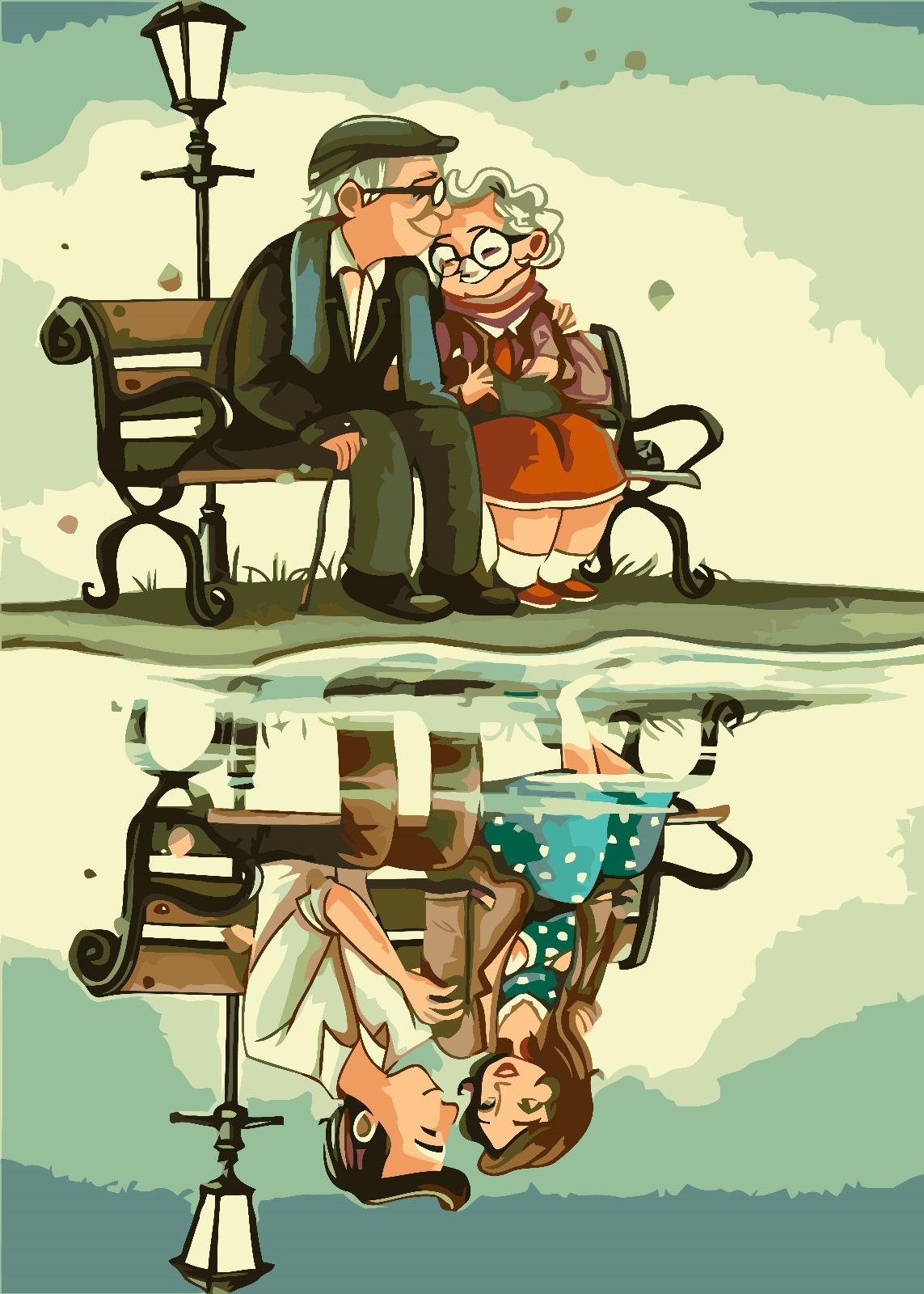 Aşkın Yansıması Sayılarla Boyama Seti