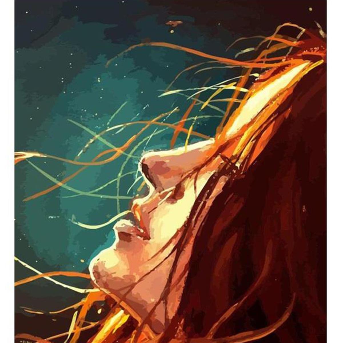 Kızıl Güzel Sayılarla Boyama Seti