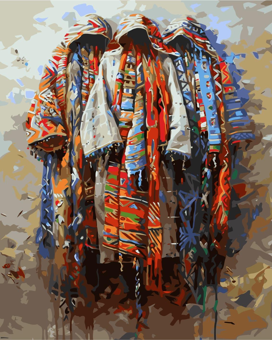 3 Ruh Sayılarla Boyama Seti