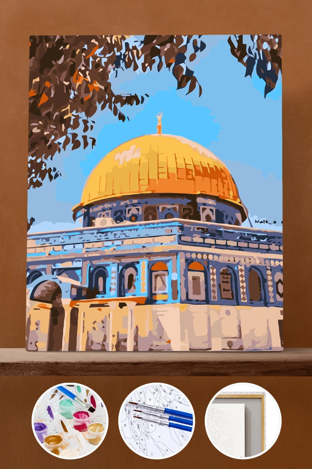 Mescidi Aksa  Sayılarla Boyama Seti