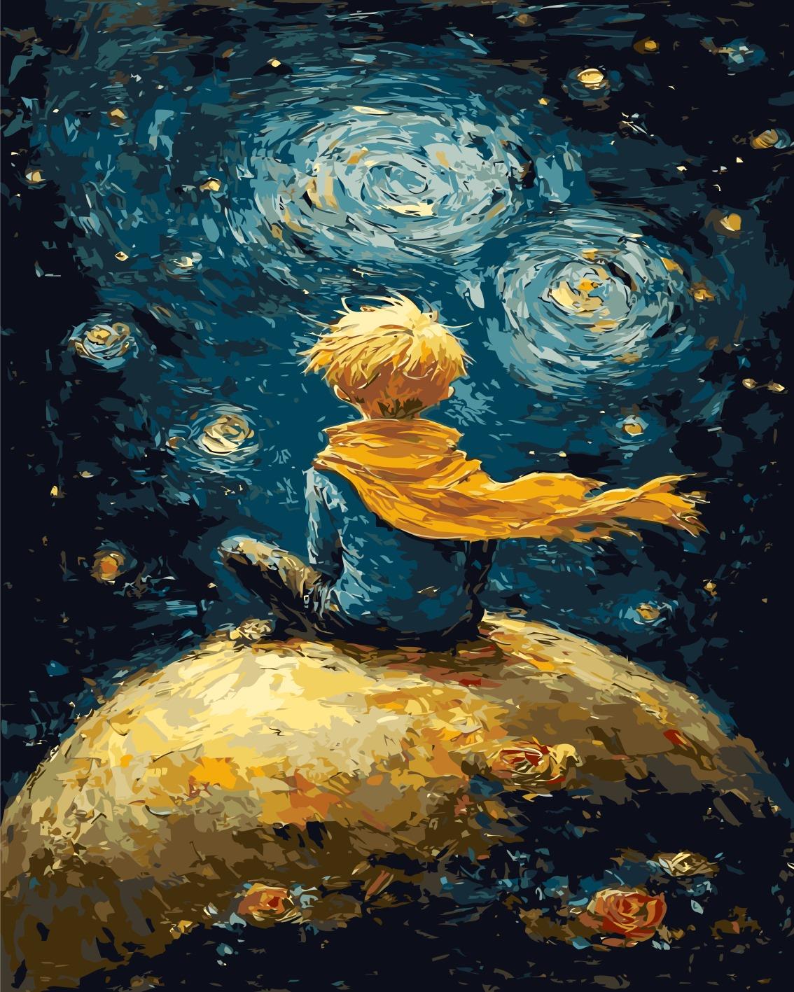 Yalnız Küçük Prens Sayılarla Boyama Seti