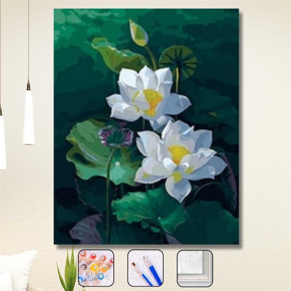 Nilüfer Sayılarla Boyama Seti