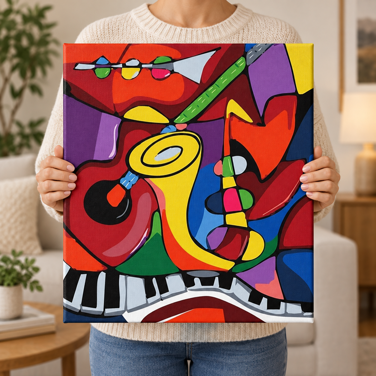 Picasso Sayılarla Boyama Seti - Görsel 2