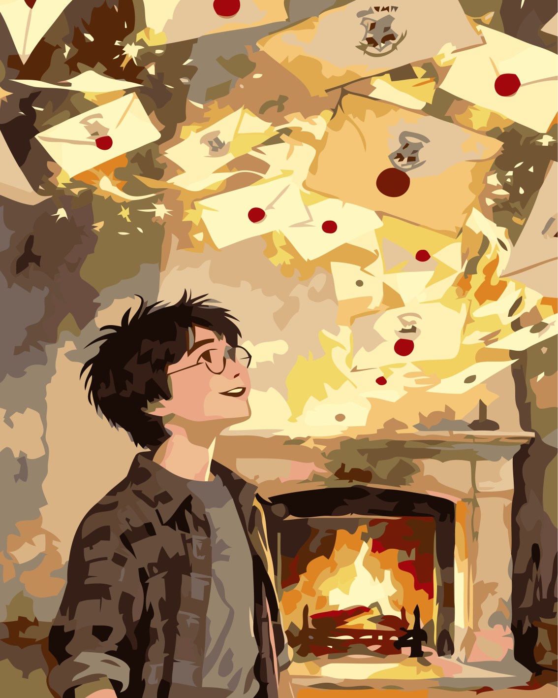 Hogwarts’tan Gelen Davet Sayılarla Boyama Seti
